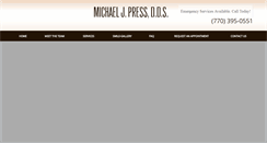 Desktop Screenshot of mpressdds.com